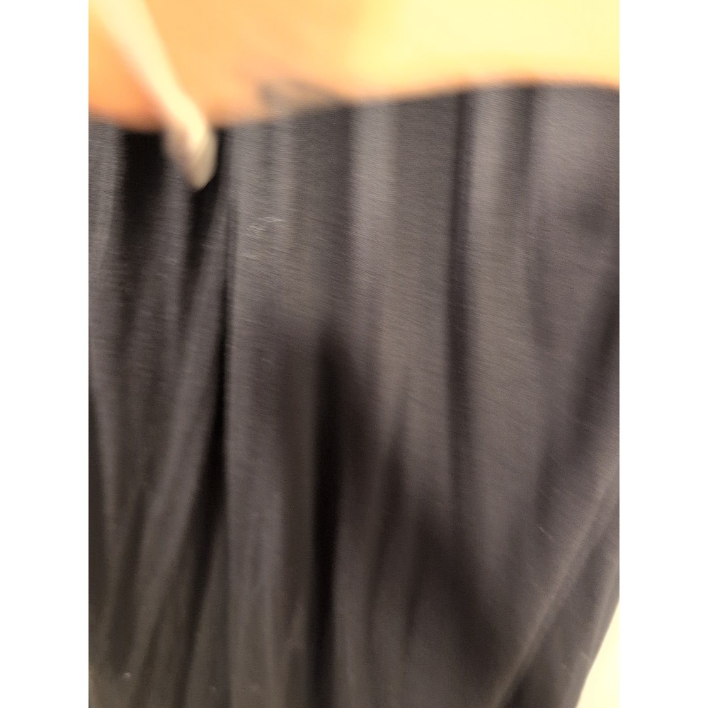 NEW BCBG MAXAZRIA KATRYN FUAX LEATHER INSERT ASYMETRIC DRESS SZ L - Picture 6 of 10